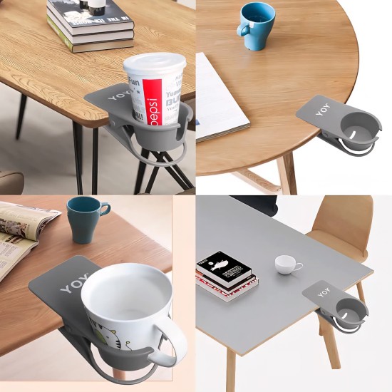 حامل اكواب مشبك مكتبي بلاستك قوي جداااا