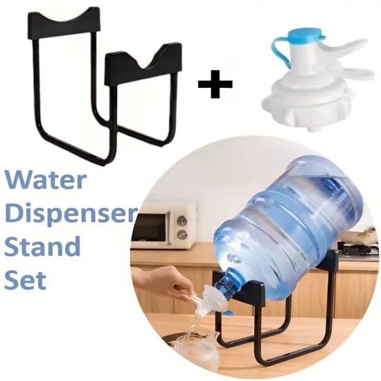 كرسي حامل دبة الماء بحنفي