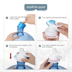 كرسي حامل دبة الماء بحنفي