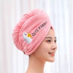 منشفة تجفيف شعر سريعة للنساء  منشفة تجفيف شعر سريعة للنساء