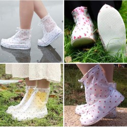 غطاء حذاء بلاستيكي مرن مقاوم للماء و مضاد للإنزلاق غطاء حذاء بلاستيكي مرن مقاوم للماء و مضاد للإنزلاق