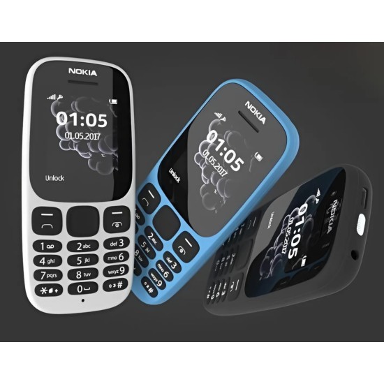 جوال منزلي نوكيا ١٠٥ شريحتين GSM جوال منزلي نوكيا ١٠٥ شريحتين GSM