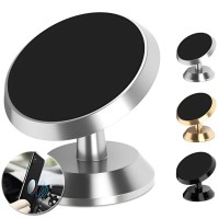 حامل موبايل مغناطيسي لاصق ومتحرك 360 درجة