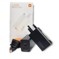 شاحن سريع ١٢٠ وات بوصلة تاب سي برأس مثلث