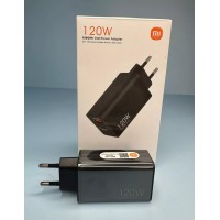 شاحن سريع ١٢٠ وات بوصلة تاب سي برأس مثلث