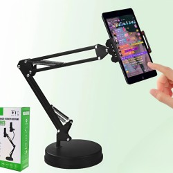 استاند حامل جوال وايباد قاعدة دائري