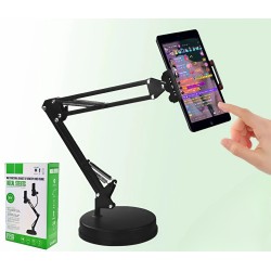 استاند حامل جوال وايباد قاعدة دائري استاند حامل جوال وايباد قاعدة دائري