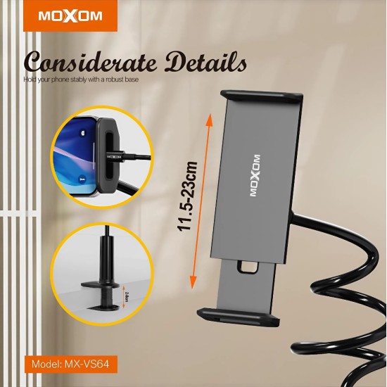 حامل ايباد وجوال الثعبان 80 سم قوي