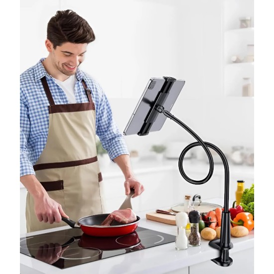 حامل ايباد وجوال الثعبان 80 سم قوي