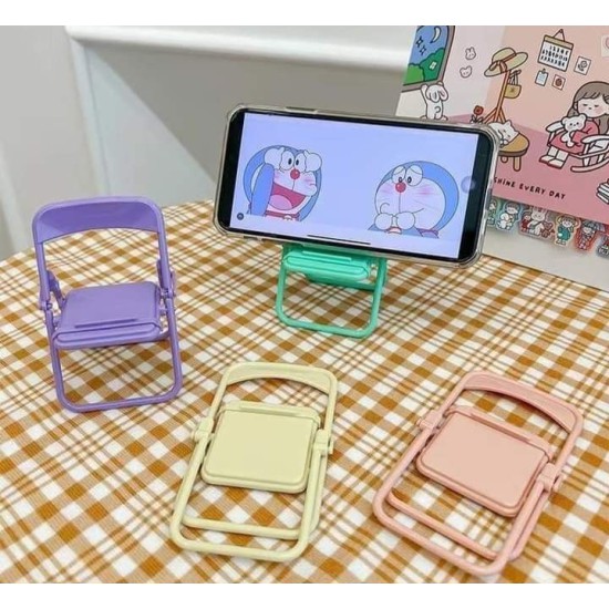 حامل جوال انيق شكل كرسي 