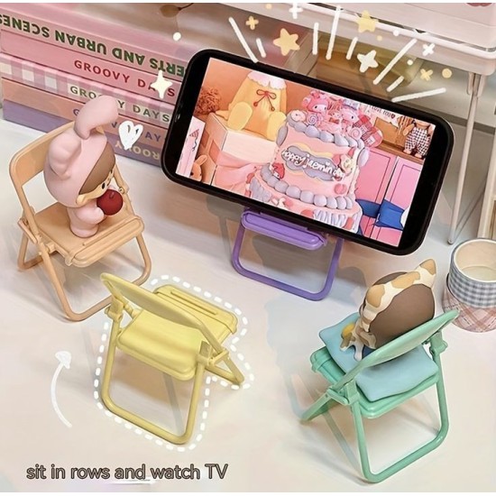 حامل جوال انيق شكل كرسي 