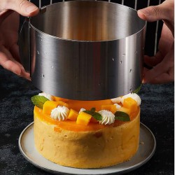 رنج كيك ستيل دائري 15 الى 30 سم