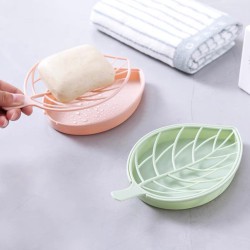 حامل صابون بلاستيك شكل ورقة حامل صابون بلاستيك شكل ورقة