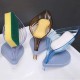 حامل صابون على شكل ورقه حامل صابون على شكل ورقه