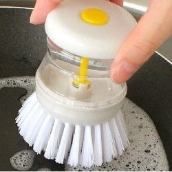 فرشاة صحون مع الخزان