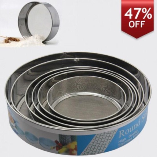 طقم مناخل استيل *6 حبة