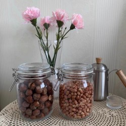 برطمان زجاج بقفل 1000 مل برطمان زجاج بقفل 1000 مل