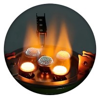 رأس شولة دبة غاز زرقاء ٥ شعلة قوية 