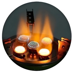 رأس شولة دبة غاز زرقاء ٥ شعلة قوية 