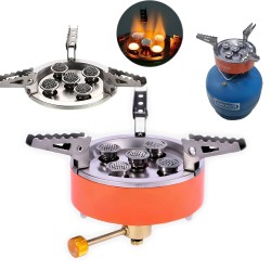 رأس شولة دبة غاز زرقاء ٥ شعلة قوية 