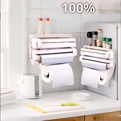 استاند حامل مناديل وقصدير ونايلون - ثلاثي استاند حامل مناديل وقصدير ونايلون - ثلاثي