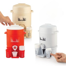 ترمس ماء ٢ لتر مع ٦ اقلاص وقاعدة 