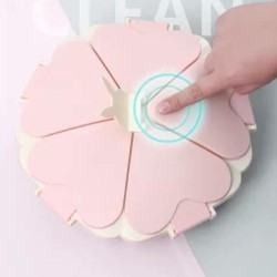 صحون حلويات مغطى ايفون شكل قلب 