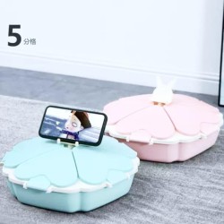 صحون حلويات مغطى ايفون شكل قلب 