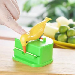 حامل اعواد اسنان شكل عصفوره  حامل اعواد اسنان شكل عصفوره