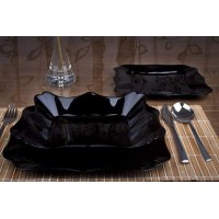 طقم سفرة طعام سيراميك ملكي 24 قطعة 