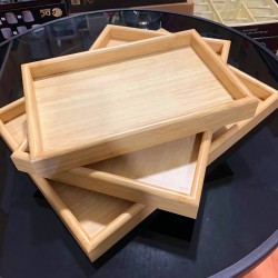 طقم صحون تقديم خشب البامبو 3 قطع