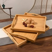 طقم صحون تقديم خشبية 3 قطع فاخر