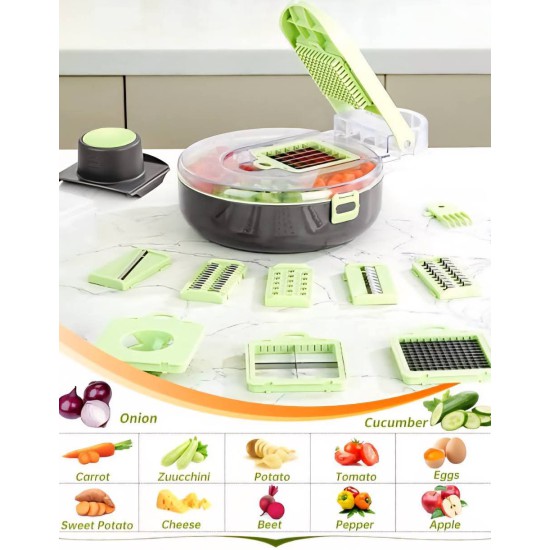 قطاعة خضار سريعة متعددة 9 قطع