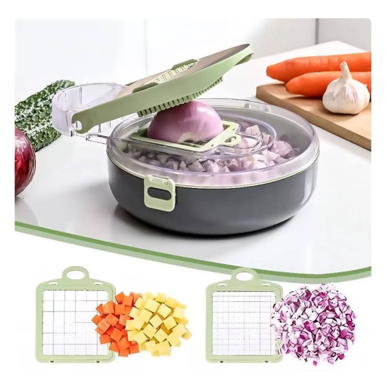 قطاعة خضار سريعة متعددة 9 قطع