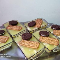 طقم مطايب حلا زجاج 6 حبات مستطيل طقم مطايب حلا زجاج 6 حبات مستطيل