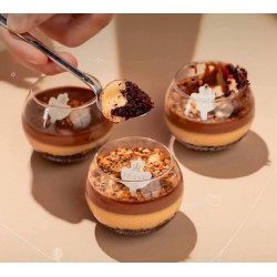 طقم مطايب حلا كروي مدور