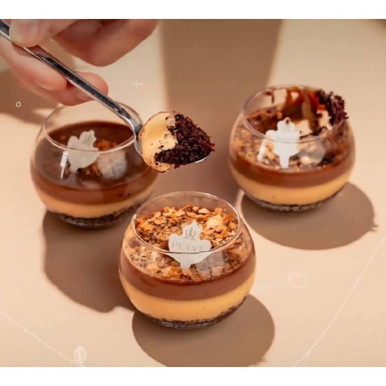 طقم مطايب حلا كروي مدور