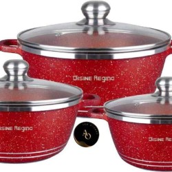 طقم قدور جرانيت 6 قطع ديزني طقم قدور جرانيت 6 قطع ديزني