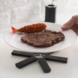 حامل وعاء حراري بلاستيك قابل للطي حامل وعاء حراري بلاستيك قابل للطي