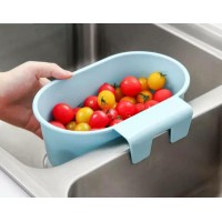 سلة بلاستيكية لتجفيف الخضروات وبقايا الطعام