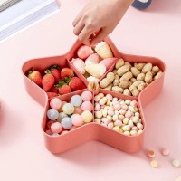 صحون حلويات مغطى شكل نجمه
